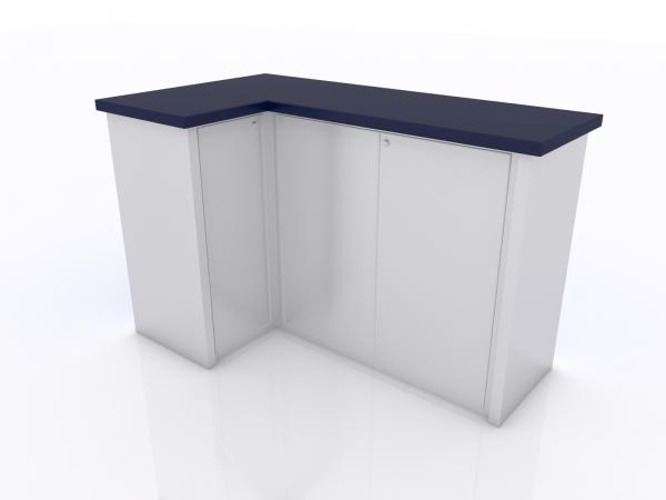 Rear View -- Locking Door and Shelf